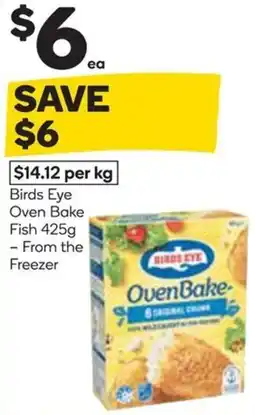 Woolworths Birds Eye Oven Bake Fish offer