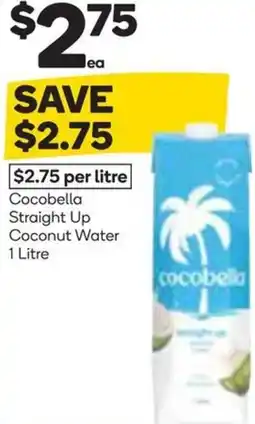 Woolworths Cocobella Straight Up Coconut Water offer