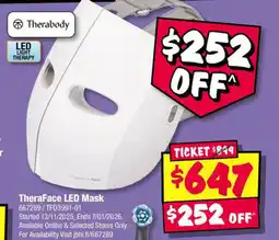 JB Hi-Fi TheraFace LED Mask offer