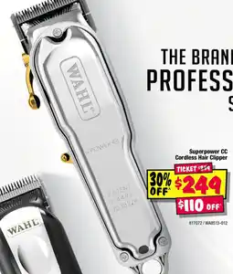JB Hi-Fi Superpower CC Cordless Hair Clipper offer