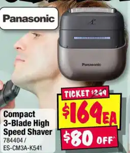 JB Hi-Fi Compact 3-Blade High Speed Shaver offer
