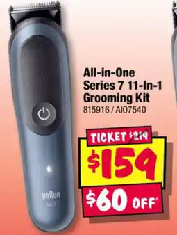 JB Hi-Fi All-in-One Series 7 11-In-1 Grooming Kit offer