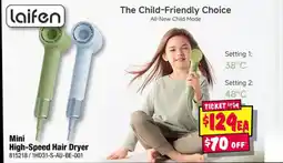 JB Hi-Fi Mini high-speed hair dryer offer