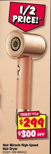 JB Hi-Fi Hair miracle high-speed hair dryer offer