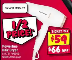 JB Hi-Fi Powerline hair dryer offer