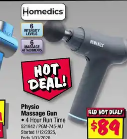 JB Hi-Fi Physio massage gun offer
