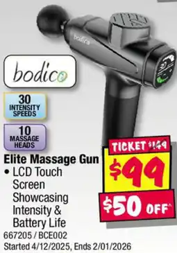 JB Hi-Fi Elite massage gun offer