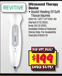 JB Hi-Fi Ultrasound therapy offer