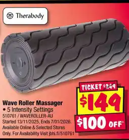 JB Hi-Fi Wave roller massager offer