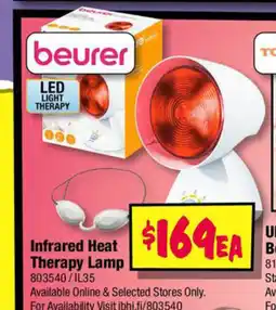JB Hi-Fi Infrared heat therapy lamp offer