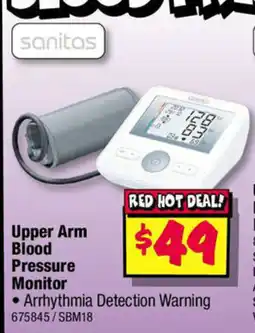 JB Hi-Fi Upper arm blood pressure monitor offer
