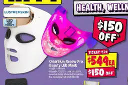 JB Hi-Fi Clearskin renew pro beauty led mask offer