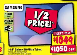 JB Hi-Fi 14.6" Galaxy S10 Ultra Tablet offer