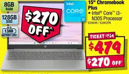 JB Hi-Fi 15" Chromebook Plus offer