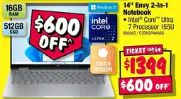JB Hi-Fi 14" Envy 2-In-1 Notebook offer