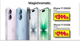 JB Hi-Fi iPhone 17 256GB offer