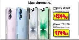 JB Hi-Fi iPhone 17 512GB offer