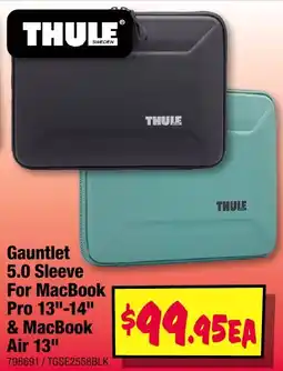 JB Hi-Fi Gauntlet 5.0 Sleeve For MacBook Pro 13"-14" & MacBook Air 13" offer