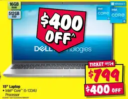 JB Hi-Fi 15" Laptop offer