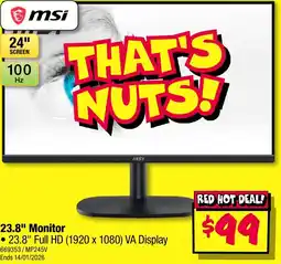 JB Hi-Fi 23.8" Monitor offer