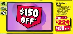 JB Hi-Fi 11" ideatab 11 tablet offer
