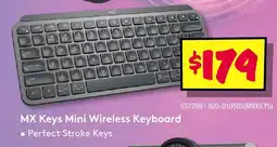 JB Hi-Fi Mx keys mini wireless keyboard offer