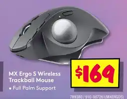 JB Hi-Fi Mx ergo s wireless trackball mouse offer