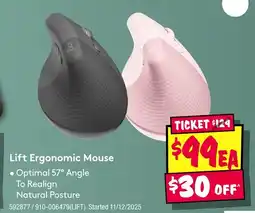 JB Hi-Fi Lift Ergonomic Mouse offer
