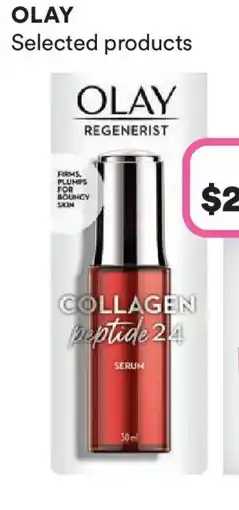 Priceline Olay Regenerist Collagen Peptide 24 Face Serum offer