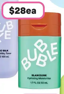 Priceline BUBBLE Slam Dunk Hydrating Moisturizer offer