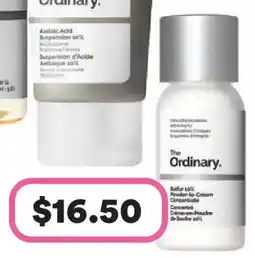 Priceline The Ordinary Sulfur 10% Powder-to-Cream Concentrate offer