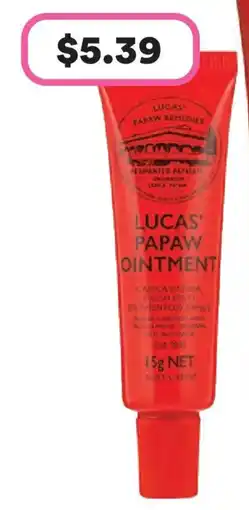 Priceline Lucas' Papaw Ointment with Lip Applicator offer