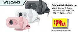 JB Hi-Fi Brio 100 Full HD Webcam offer