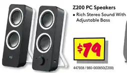 JB Hi-Fi Z200 PC Speakers offer