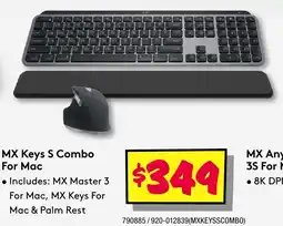 JB Hi-Fi MX Keys S Combo For Mac offer