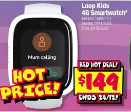 JB Hi-Fi Loop Kids 4G Smartwatch offer