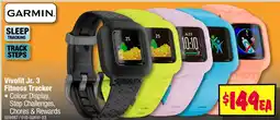 JB Hi-Fi Vivofit Jr. 3 Fitness Tracker offer
