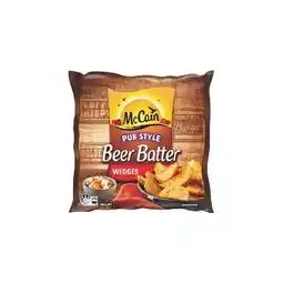 Woolworths McCain Beer Batter Chips or Wedges 750g – From the Freezer offer