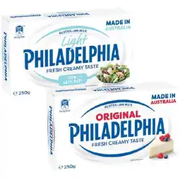 Woolworths Philadelphia Cream Cheese Block – From the Fridge offer
