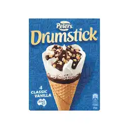 Woolworths Peters Drumstick Ice Cream-6 – Excludes Plant Based offer
