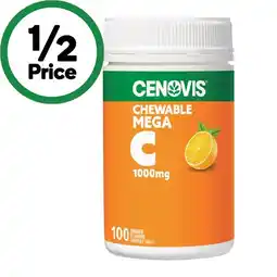 Woolworths Cenovis Mega C 1000mg Chewable Tablets offer