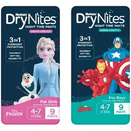 Woolworths Huggies DryNites-10 offer