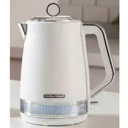 Woolworths Morphy Richards Illumination Electric Kettle Water Boiling Jug, White offer