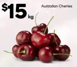 Woolworths Australian Cherries offer