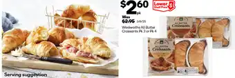 Woolworths Woolworths All Butter Croissants offer