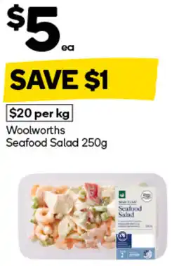 Woolworths Woolworths Seafood Salad offer