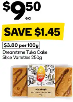 Woolworths Dreamtime Tuka Cake Slice Varieties offer