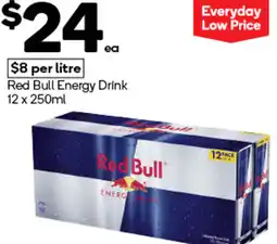 Woolworths Red Bull Energy Drink offer