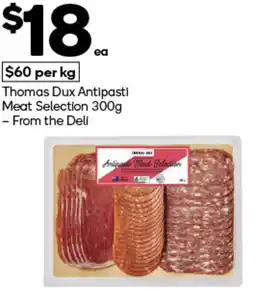 Woolworths Thomas Dux Antipasti Meat Selection - From the Deli offer