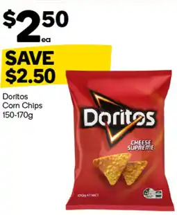 Woolworths Doritos Corn Chips offer